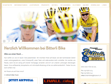 Tablet Screenshot of bitterlibike.ch